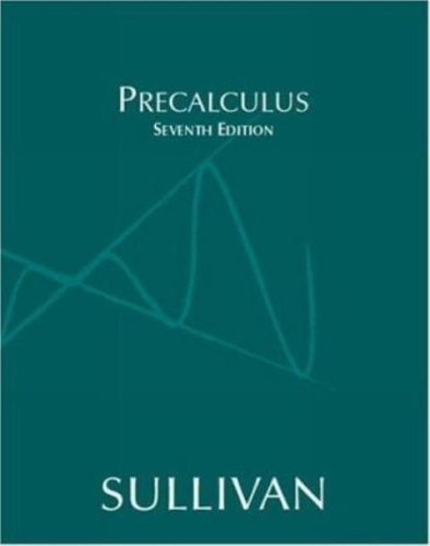 9780131517448: Precalculus, 7th Edition