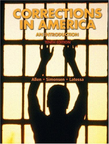 Stock image for Corrections in America (10th Edition) for sale by Ergodebooks