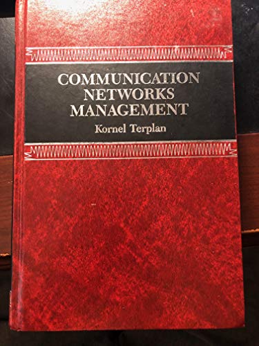 9780131530652: Communication networks management