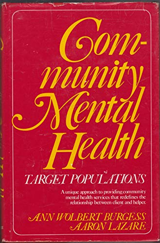 Stock image for Community Mental Health: Target Populations for sale by The Guru Bookshop