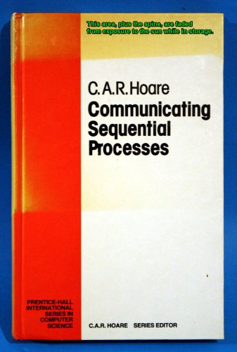 Stock image for Communicating Sequential Processes for sale by ThriftBooks-Dallas