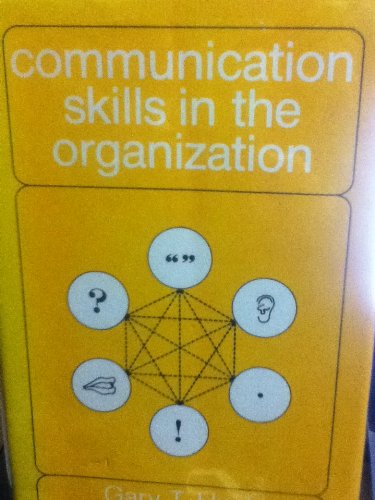 Stock image for Communication Skills in the Organization for sale by Wonder Book