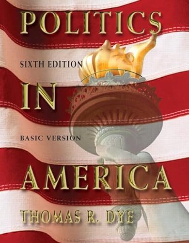 Stock image for Politics In America Basic Edition for sale by Free Shipping Books