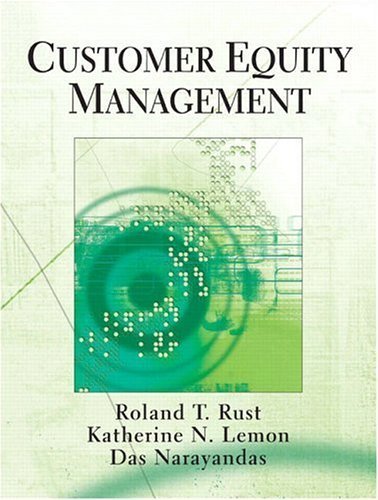 9780131535602: Customer Equity Management with Software