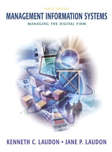 9780131538412: Management Information Systems: Managing the Digital Firm: United States Edition