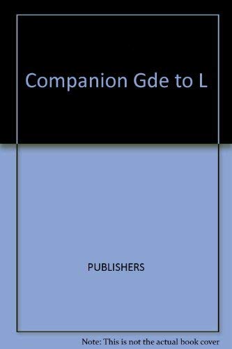 9780131545267: Companion Gde to L