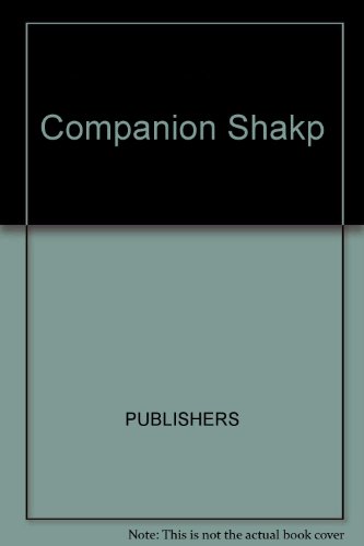 9780131546172: Companion Shakp