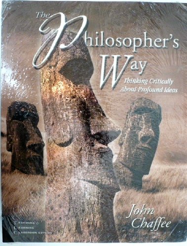 Imagen de archivo de The Philosopher's Way: Thinking Critically About Profound Ideas a la venta por BooksRun