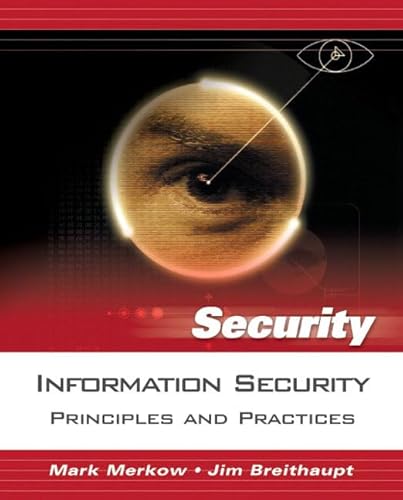 9780131547292: Information Security: Principles and Practices