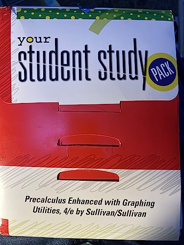 9780131551930: Your Student Study Pack: Precalculus Enhanced with Graphing Utilities (w/Student Solutions Manual, Tutor Center, Lecture Videos, Algebra Review, Chapter Test Prep) - Mulitples CD-ROMs, Unopened Package