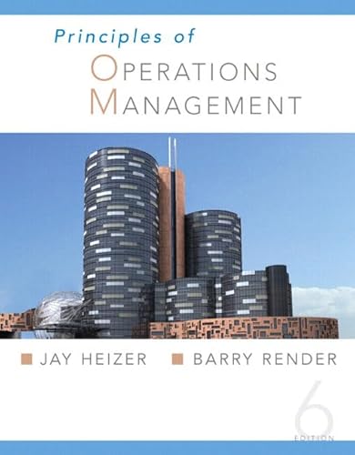9780131554450: Principles Of Operations Management