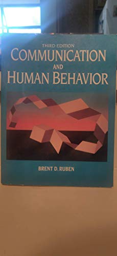 Beispielbild fr Communication and Human Behavior zum Verkauf von Better World Books