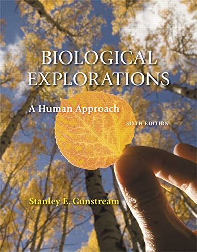 Stock image for Biological Explorations: A Human Approach for sale by ThriftBooks-Atlanta