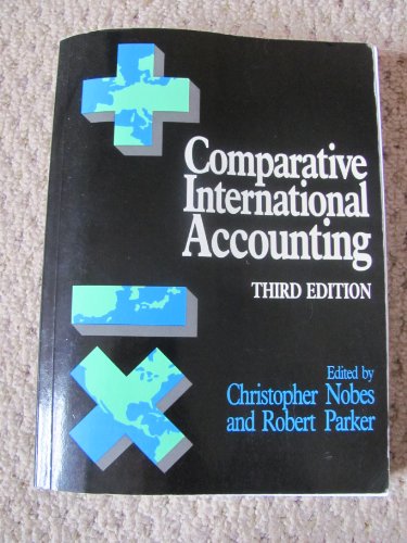 Imagen de archivo de Comparative International Accounting a la venta por AwesomeBooks