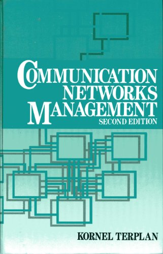 Beispielbild fr Communication Networks Management zum Verkauf von Wonder Book