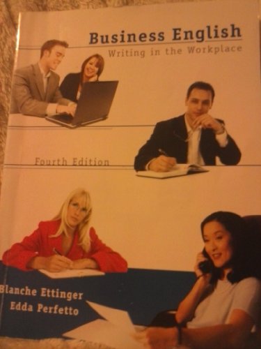 Imagen de archivo de Business English : Writing in the Workplace a la venta por Better World Books