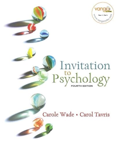 MyPsychLab Pearson Student Access Code Card for Invitation to Psychology (standalone) (4th Edition) (9780131567757) by Wade, Carole; Tavris, Carol