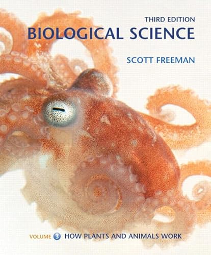 Biological Science, Vol 3 (3rd Edition) (9780131568167) by Freeman, Scott