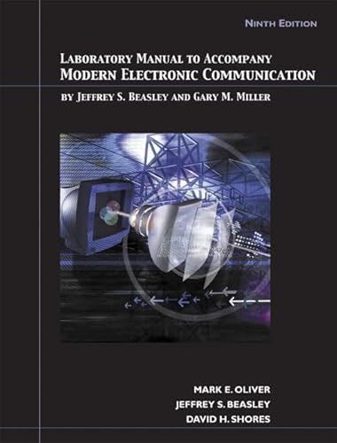 Stock image for Modern Electronic Communication: Laboratory Manual for sale by HPB-Red