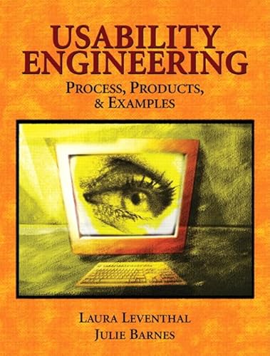 Stock image for Usability Engineering: Process, Products & Examples for sale by ThriftBooks-Atlanta