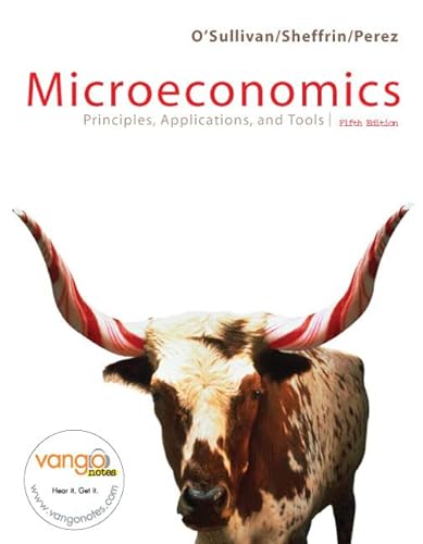 Beispielbild fr Microeconomics: Principles, Applications, and Tools zum Verkauf von SecondSale
