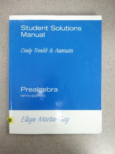 Imagen de archivo de Student Solutions Manual: SSP Component a la venta por Books-FYI, Inc.