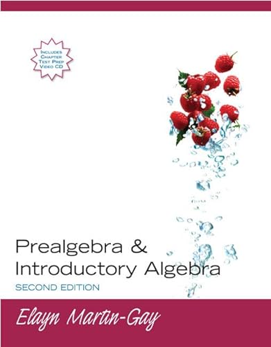 Imagen de archivo de Prealgebra & Introductory Algebra a la venta por A Team Books