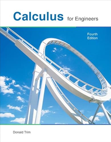 Beispielbild fr Calculus for Engineers (4th Edition) zum Verkauf von Books Unplugged