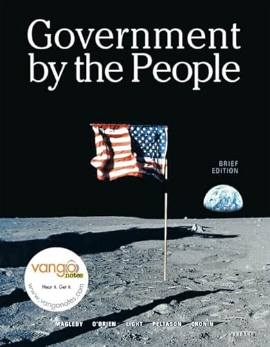 Imagen de archivo de Government by the People a la venta por Better World Books