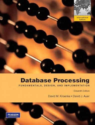 Stock image for Database Processing: International Edition for sale by WorldofBooks