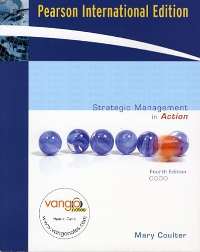 Stock image for Strategic Management in Action: International Edition for sale by WorldofBooks