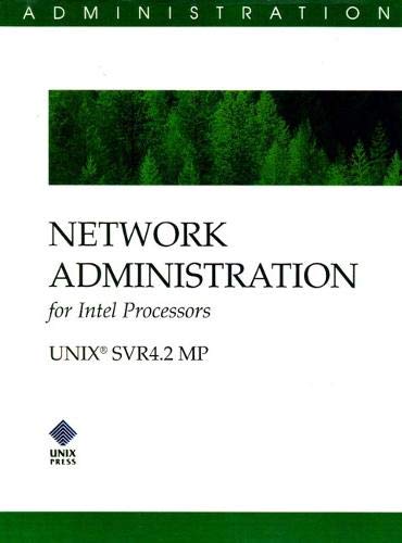 Image d'archives pour Network Administration - For Intel Processors SVR4.2MP mis en vente par Romtrade Corp.