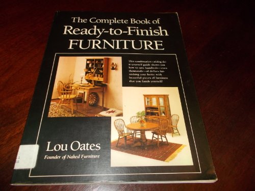 9780131582217: Complete Book of Ready-To-Finish Furniture