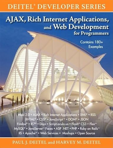 Beispielbild fr AJAX, Rich Internet Applications, and Web Development for Programmers zum Verkauf von Better World Books