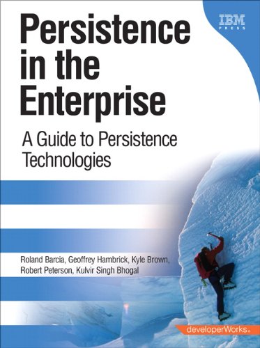 9780131587564: Persistence in the Enterprise: A Guide to Persistence Technologies
