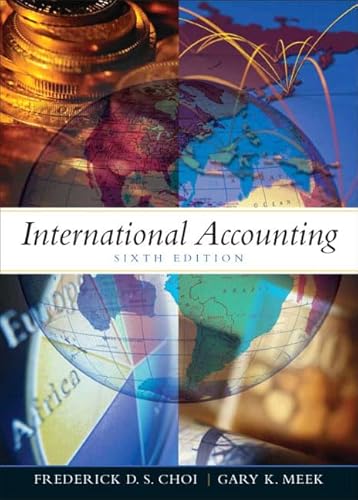 9780131588141: International Accounting: United States Edition