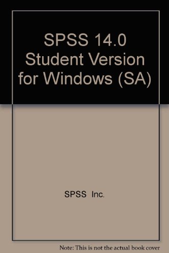 9780131588387: Spss 14.0 for Windows Student Version