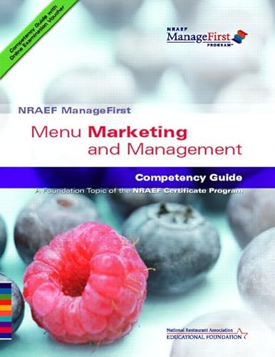 Menu Marketing and Management : Competency Guide - National Restaurant Association Staff