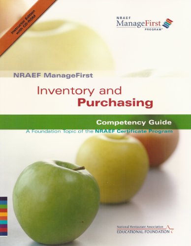 Stock image for NRAEF ManageFirst Program Inventory and Purchasing Competency Guide (2007) for sale by Better World Books: West