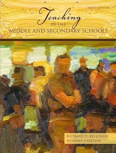 Stock image for Teaching in the Middle and Secondary Schools for sale by Better World Books