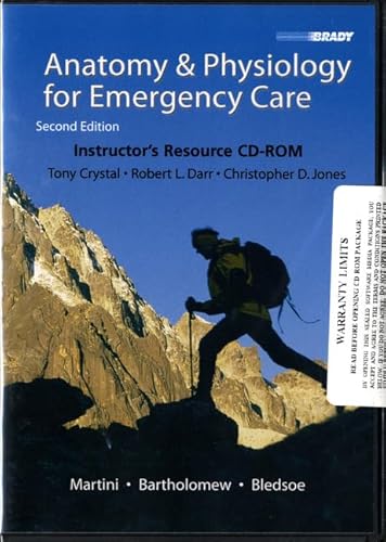 Stock image for Instructor's Resource CD for Anatomy & Physiology for Emergency Care (2nd Edition) for sale by SecondSale