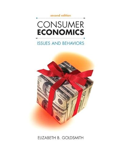 Beispielbild fr Consumer Economics Vol. 2 : Issues and Behaviors zum Verkauf von Better World Books