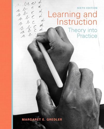 9780131591233: Learning and Instruction: Theory into Practice (6th Edition)