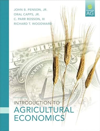 9780131592483: Introduction to Agricultural Economics