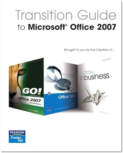 Stock image for Transition Guide to Microsoft Office 2007 for sale by a2zbooks