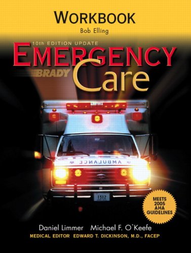 Beispielbild fr Emergency Care Workbook zum Verkauf von BookHolders