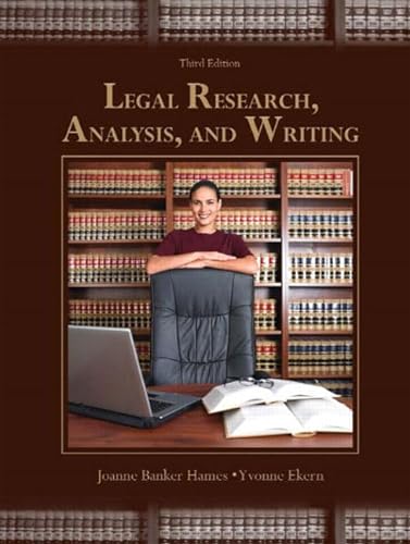 Stock image for Legal Research, Analysis, and Writing for sale by Irish Booksellers