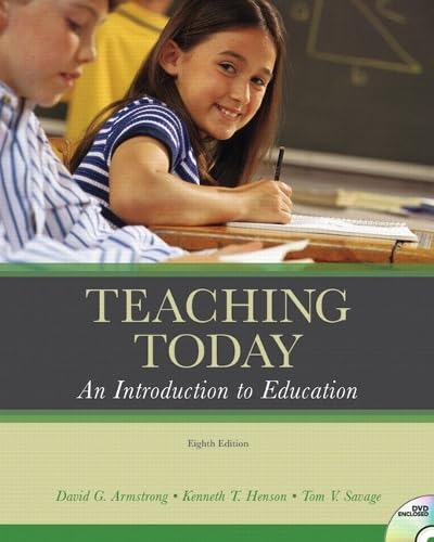 9780131595521: Teaching Today:An Introduction to Education