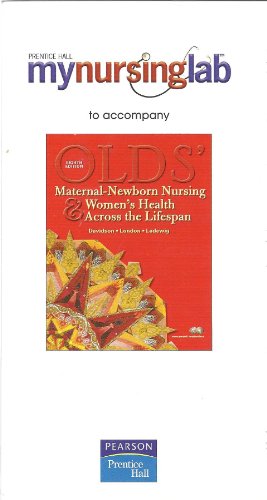 Imagen de archivo de Maternal-Newborn Nursing & Women's Health Across the Lifespan: Mynursinglab Student Access Code Card a la venta por Juggernautz