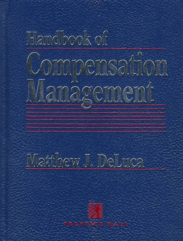 Stock image for Handbook of Compensation Management for sale by Mispah books